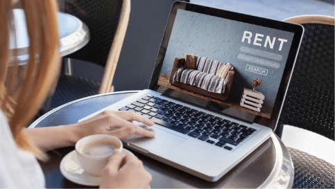 Homeowner preparing property for Airbnb rental with insurance protection concept